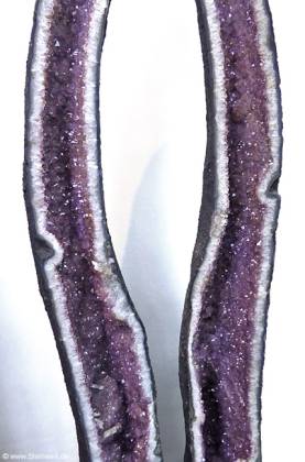 Amethystdrusen Paar