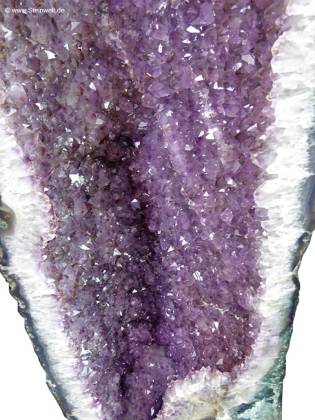 Amethystdrusen Paar