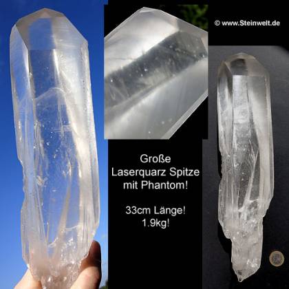 caser crystal quartz point