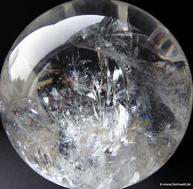 Bergkristallkugel 20 mm Bergkristall Kugel A-Qualität klar 
