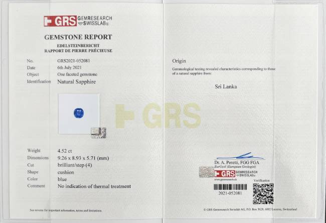 Saphir GRS