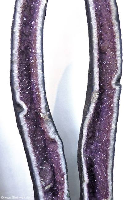 Amethystdrusen Paar