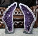 Amethystdrusen Paar 75cm